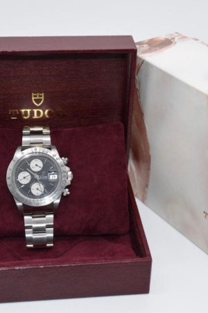 Tudor Oysterdate Big Block Reverse Panda Réf. 79180, Boîte d'origine