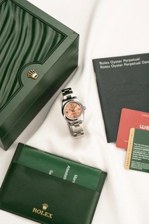 Rolex Oyster Perpetual 26 176200 Rose - Ensemble complet