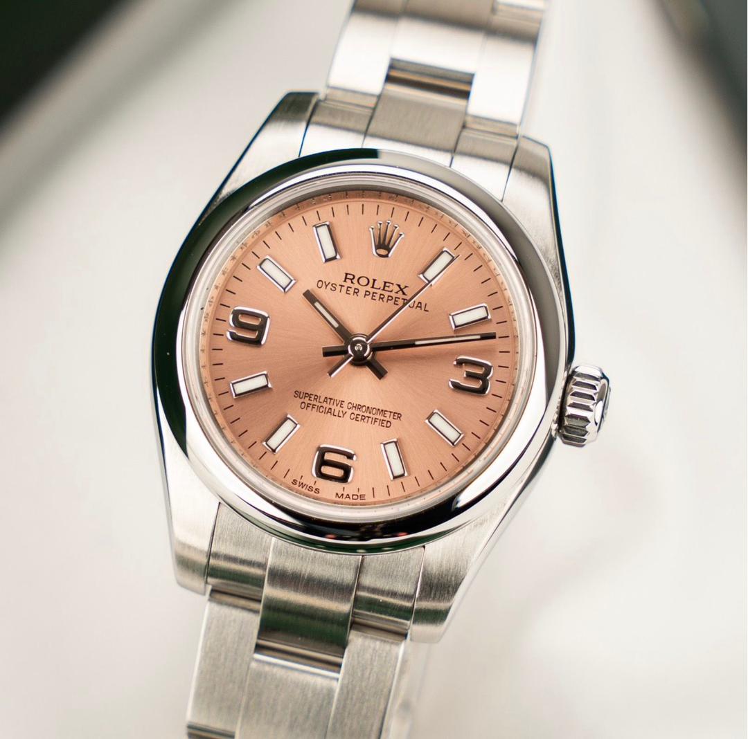 Rolex Oyster Perpetual 26 176200 Rose - Ensemble complet - Image 10