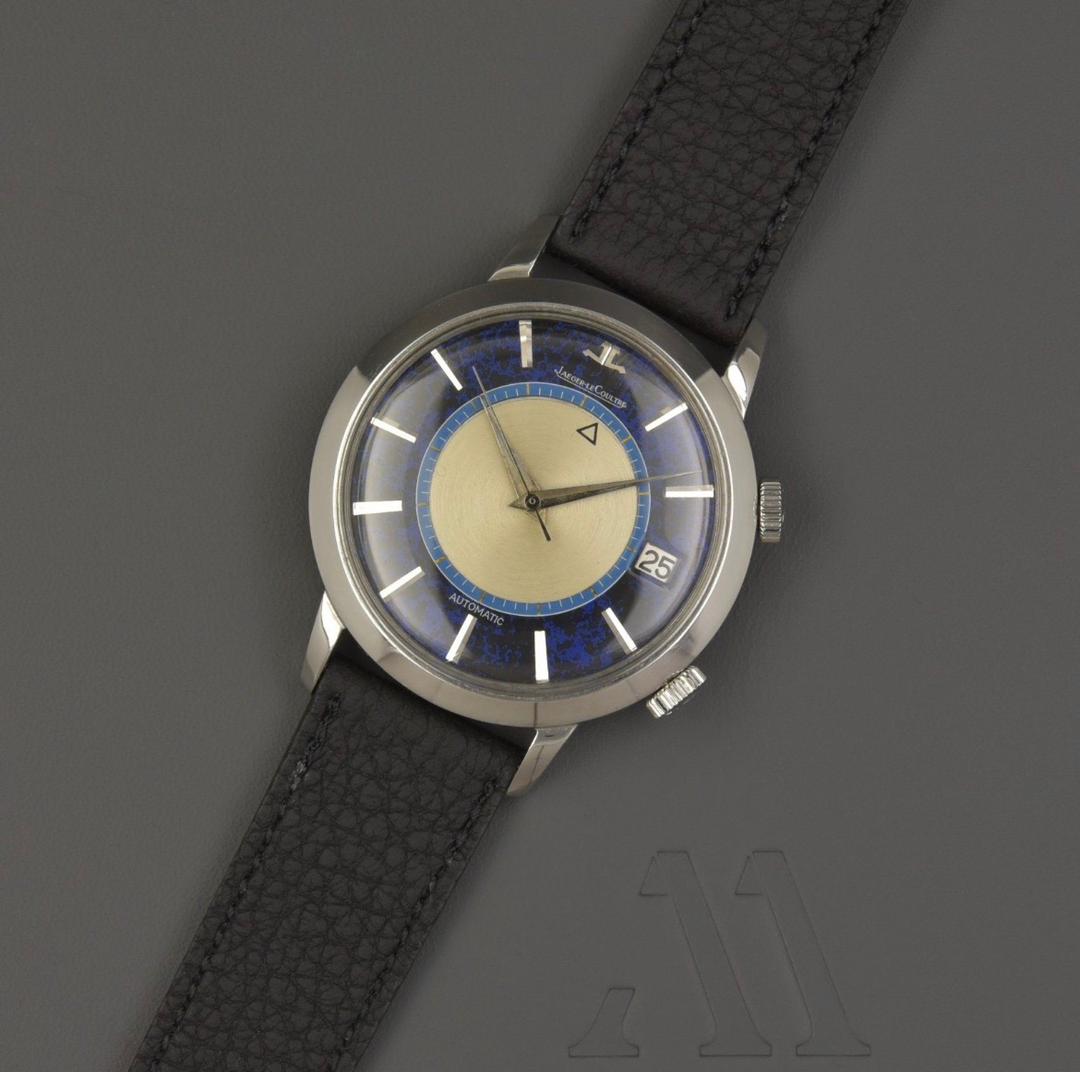 JAEGER-LECOULTRE Memovox Lapis Lazuli Automatique 37 mm Vintage E855