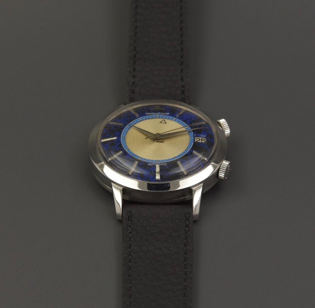 JAEGER-LECOULTRE Memovox Lapis Lazuli Automatique 37 mm Vintage E855 - Image 3