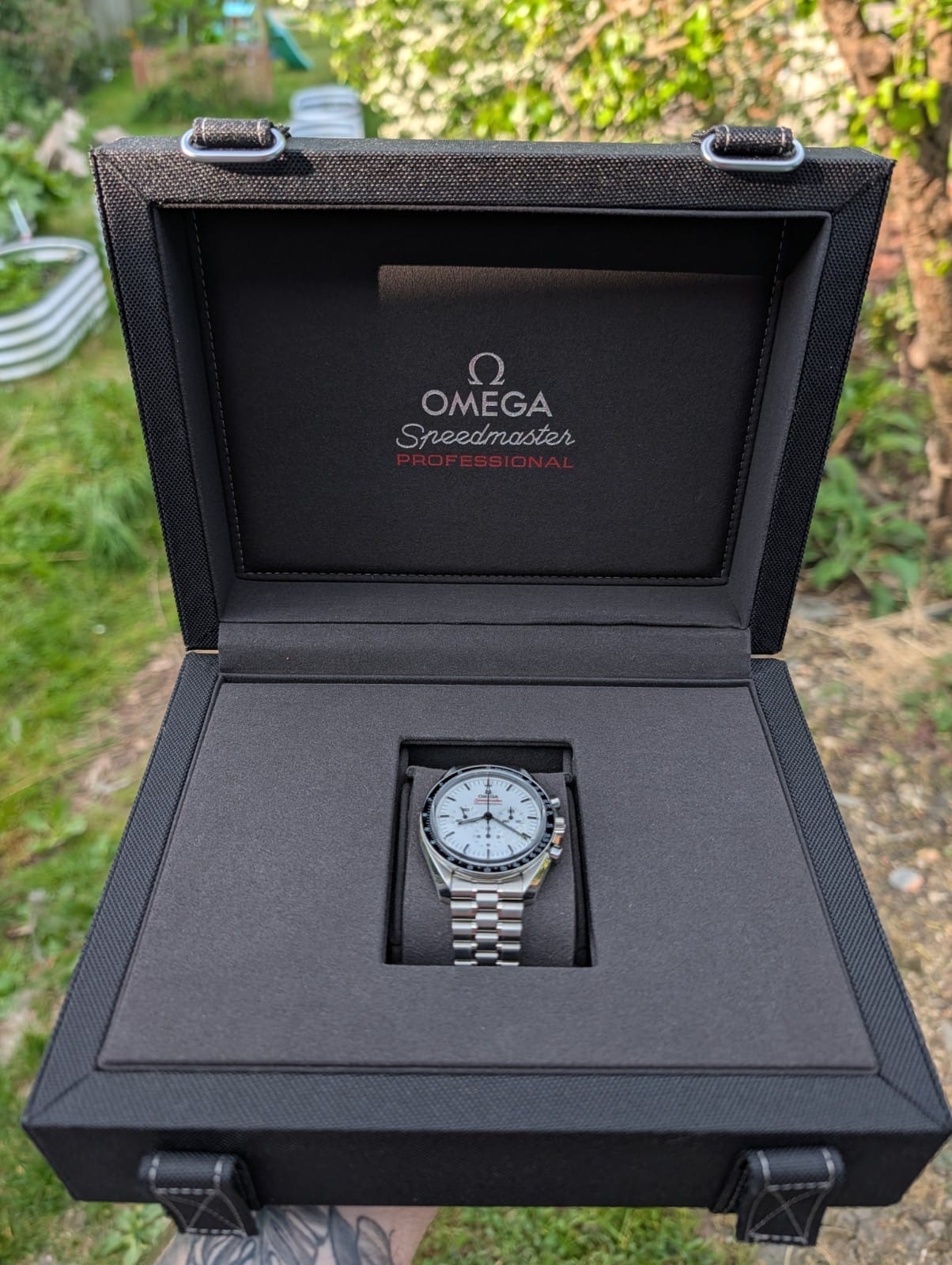 Omega Speedmaster Professional - Cadran blanc - Boîte et papiers - Image 9