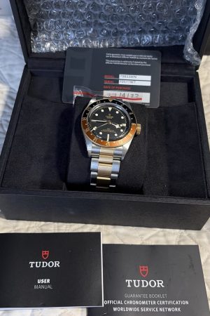 Montre automatique TUDOR Black Bay GMT S&G 2022 41 mm « Root Beer » 79833MN