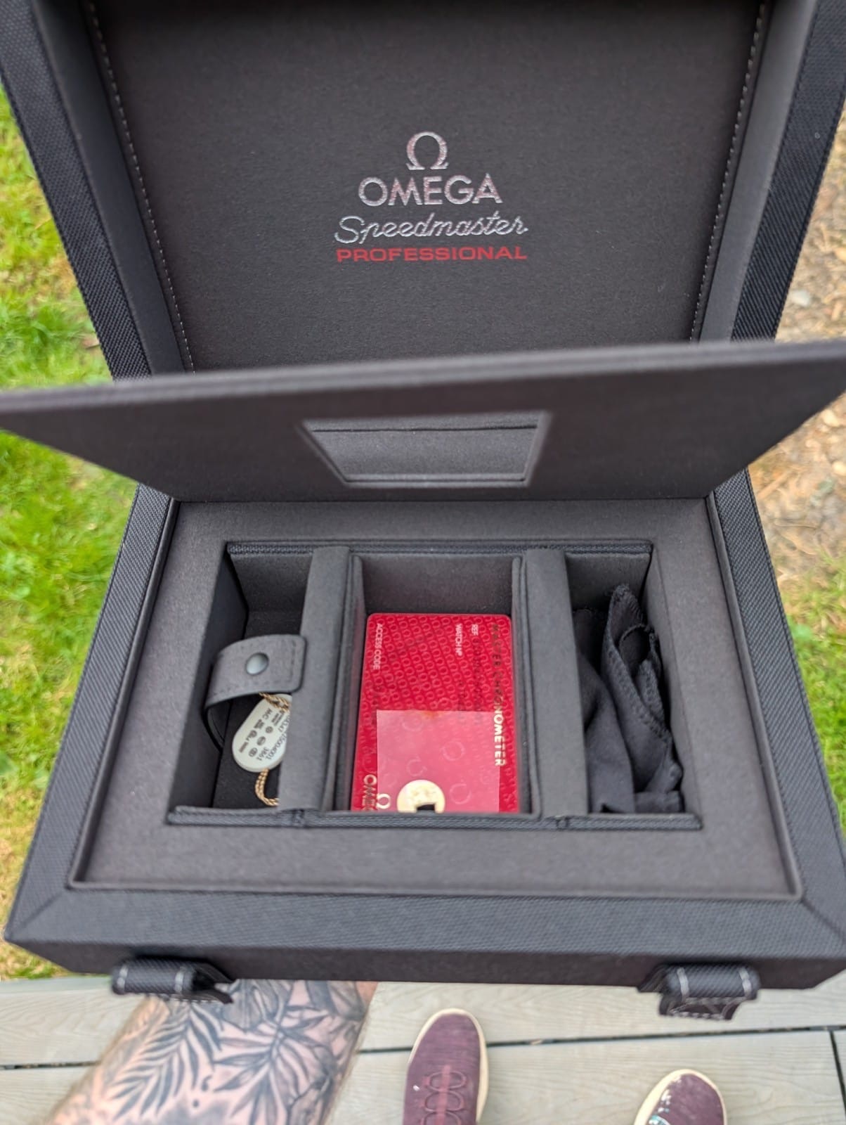 Omega Speedmaster Professional - Cadran blanc - Boîte et papiers - Image 11