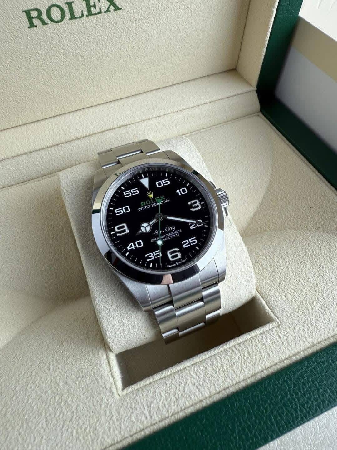 Rolex Air King 126900 Coffret et papiers 2023 Reçus originaux Ensemble complet - Image 2