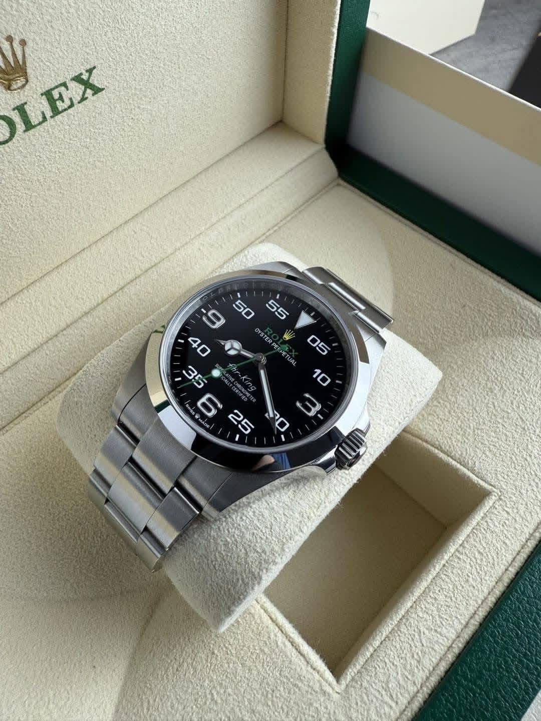 Rolex Air King 126900 Coffret et papiers 2023 Reçus originaux Ensemble complet - Image 4