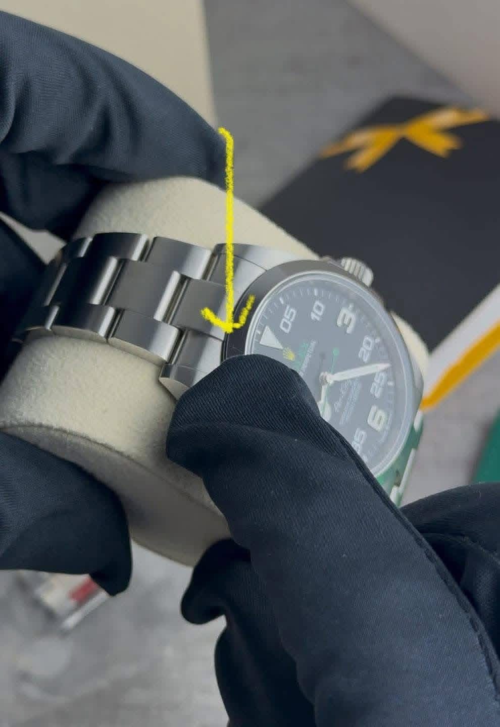 Rolex Air King 126900 Coffret et papiers 2023 Reçus originaux Ensemble complet - Image 13