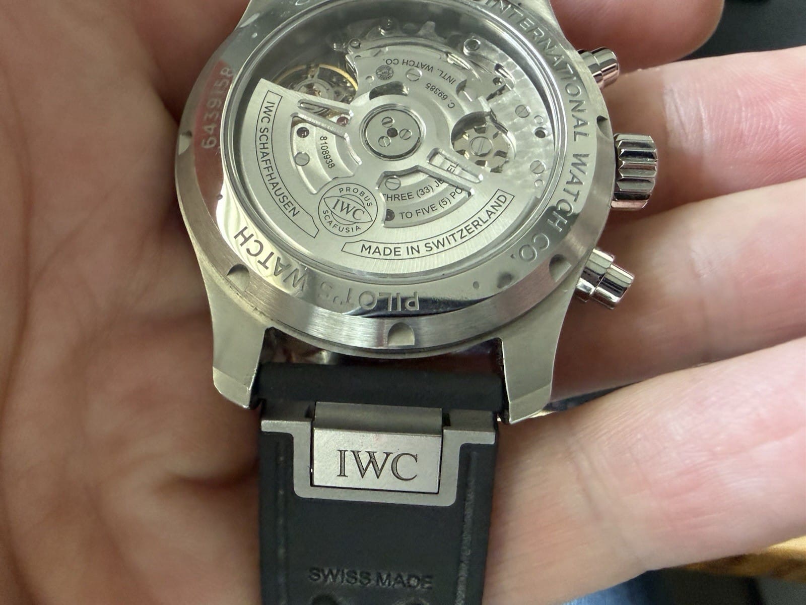 Montre IWC Pilot's Chronograph Spitfire 41 IW387901 Coffret complet 2024 - Image 10