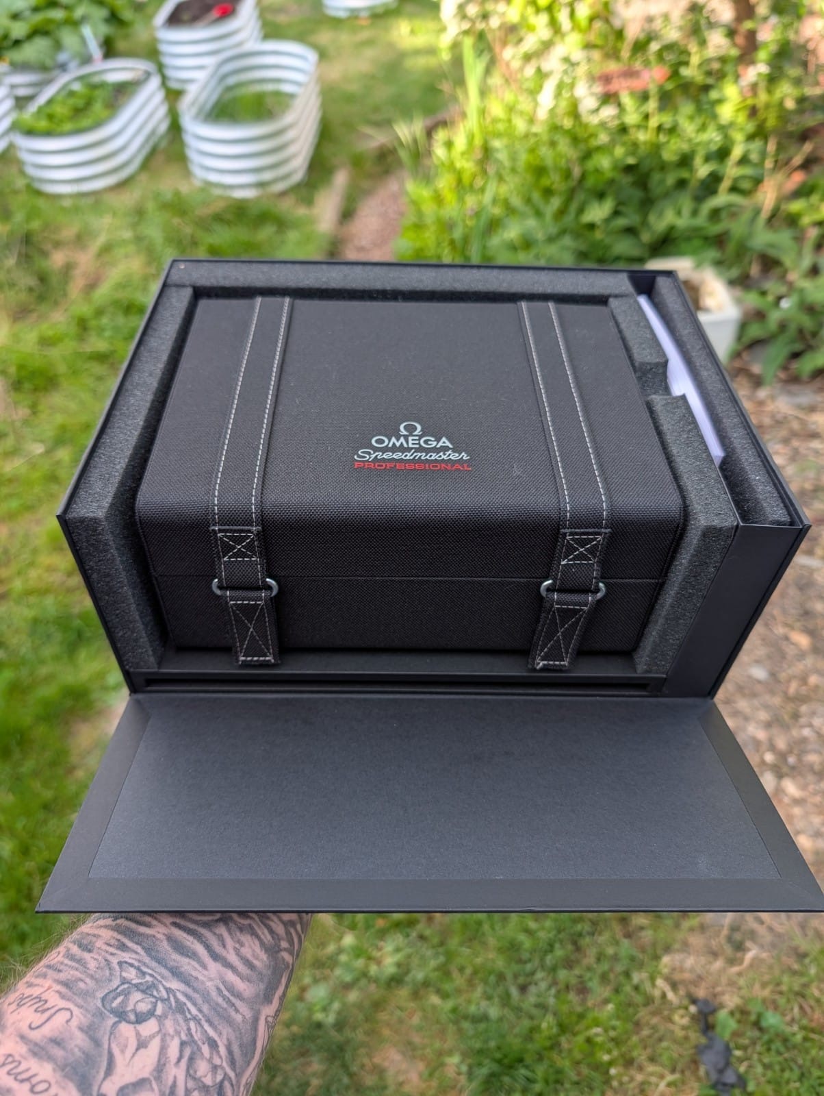Omega Speedmaster Professional - Cadran blanc - Boîte et papiers - Image 13