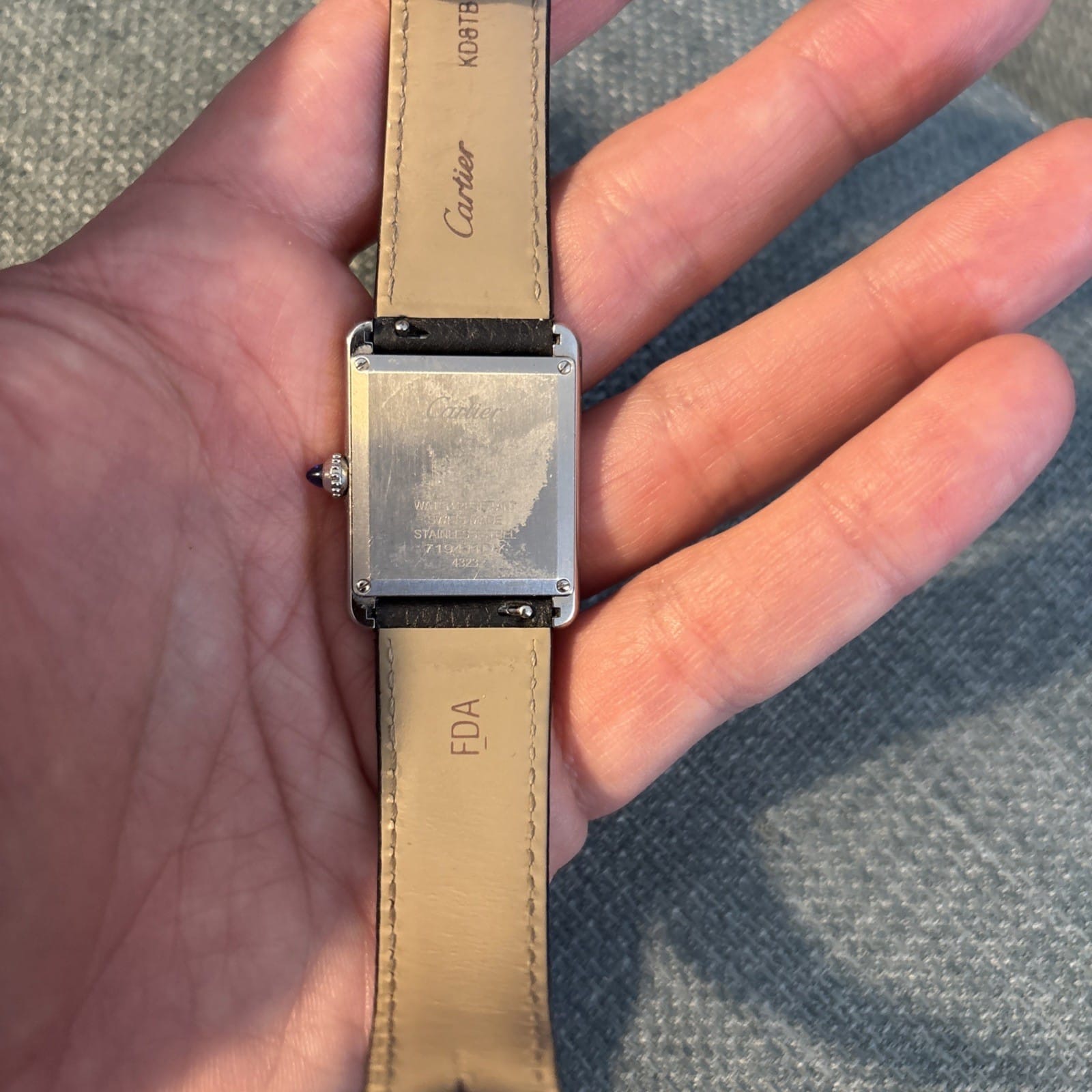 Cartier Tank Must Large | Réf. WSTA0041 | Ensemble complet | Excellent état. - Image 8
