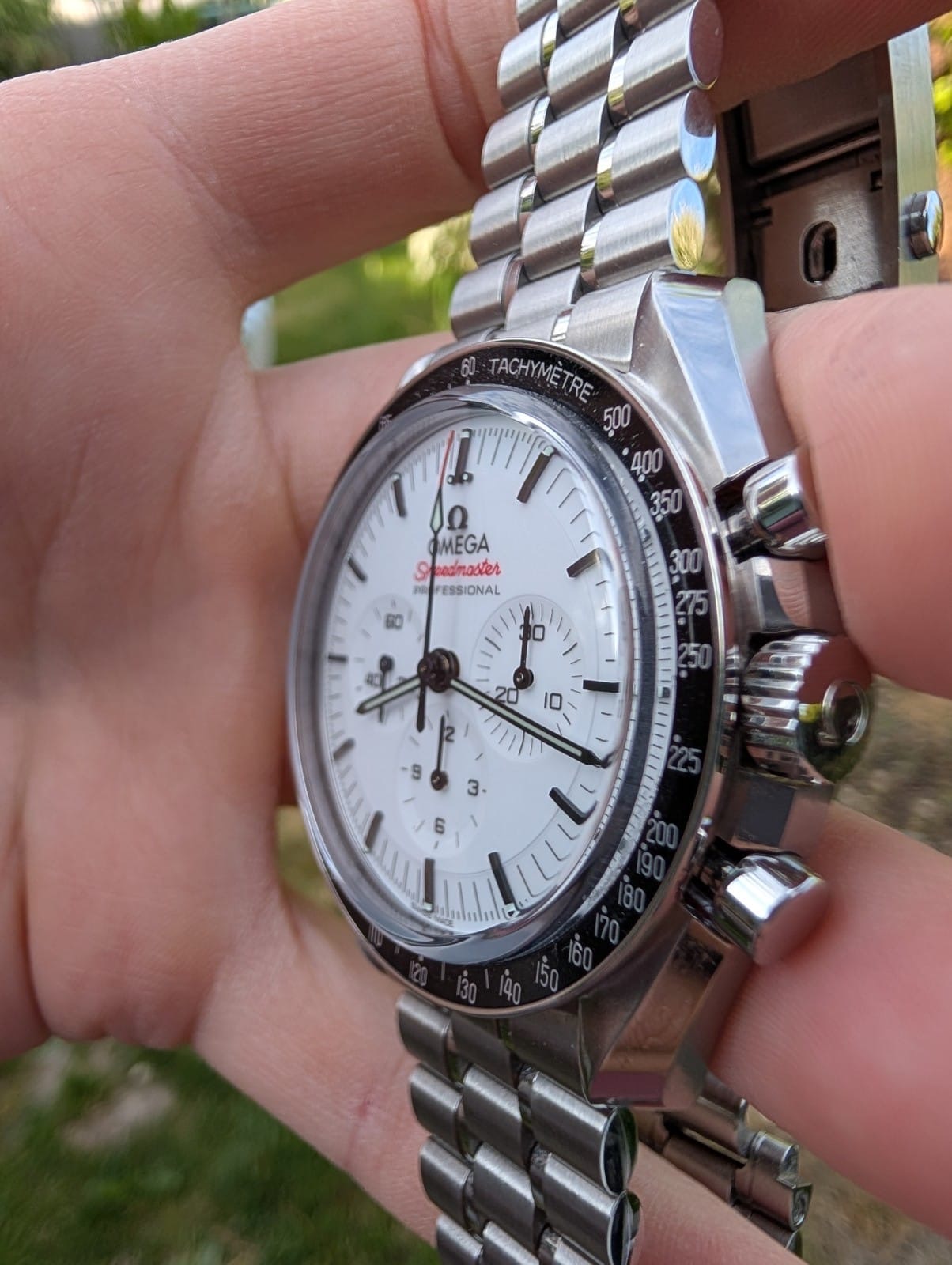 Omega Speedmaster Professional - Cadran blanc - Boîte et papiers - Image 4