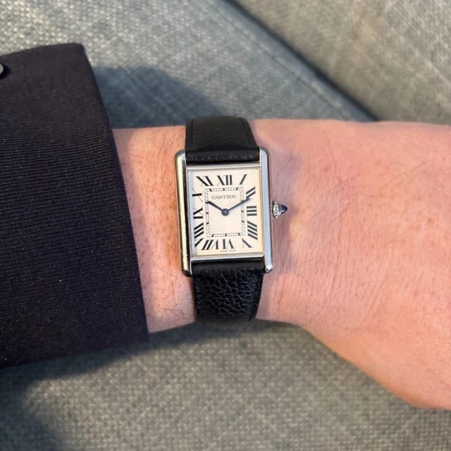 Cartier Tank Must Large | Réf. WSTA0041 | Ensemble complet | Excellent état. - Image 2
