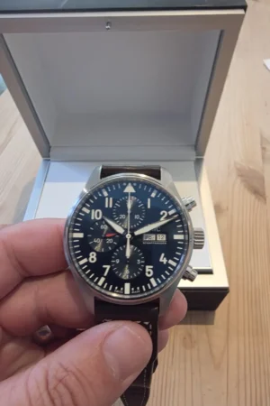 Montre Chronographe IWC Pilote « Le Petit Prince » 43 mm IW377714 - Coffret complet 2019 -