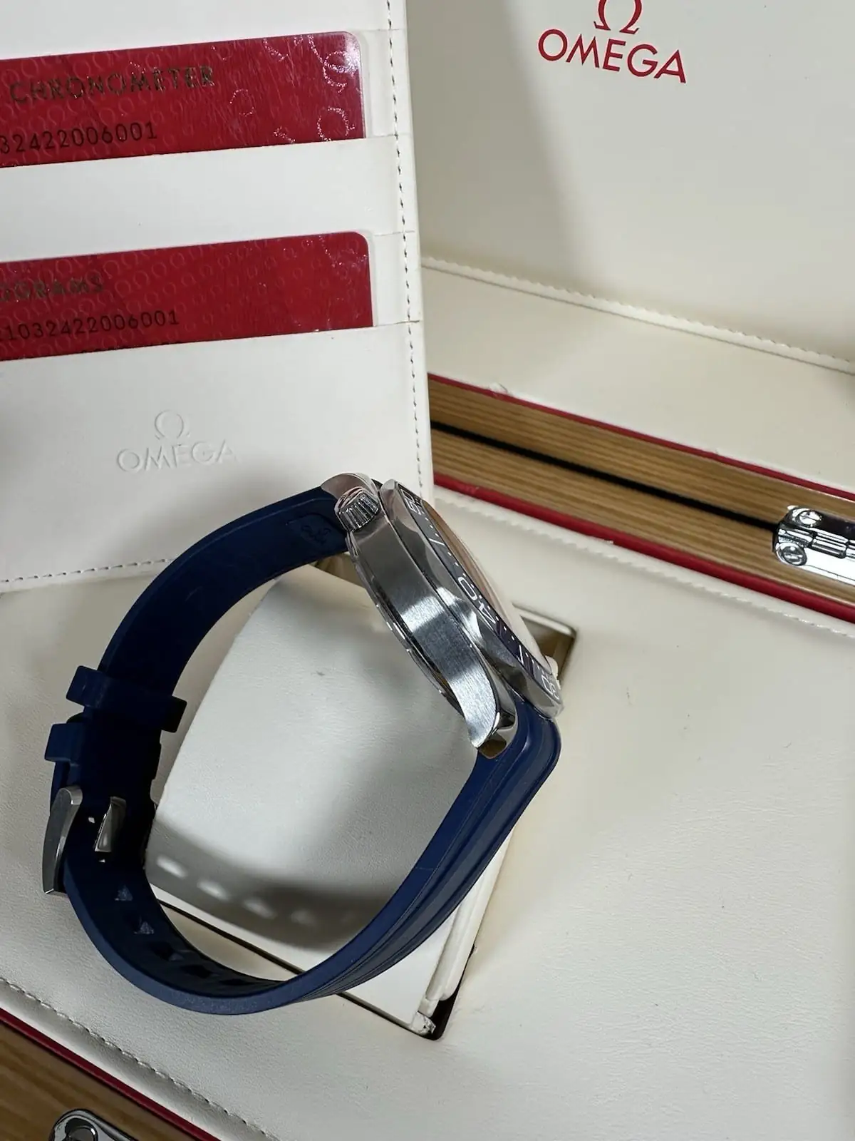Omega Seamaster Gris/Bleu | 210.32.42.20.06.001 | 2022 | Boîte, Papiers – Image 5