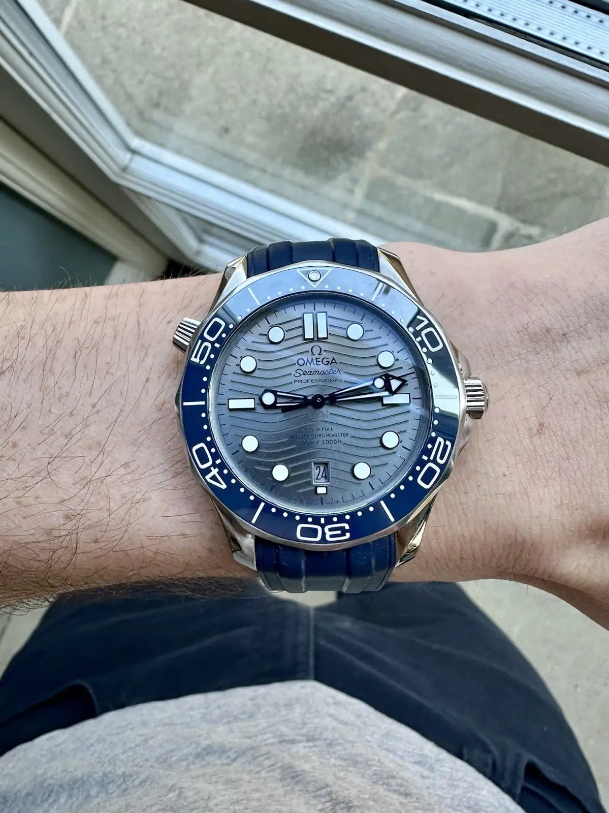 Omega Seamaster Gris/Bleu | 210.32.42.20.06.001 | 2022 | Boîte, Papiers – Image 6